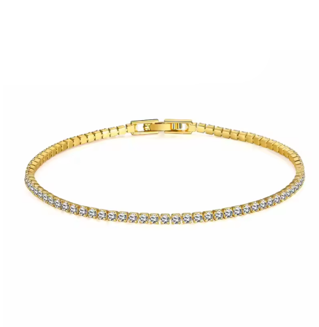 צמיד טניס | כסף סטרלינג